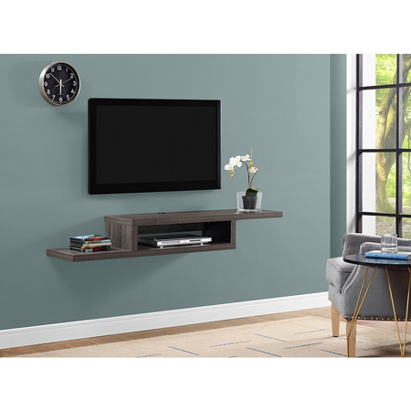 MARTIN FURNITURE 60" Asymmetrical Wall Mounted Audio/Video Console IMAS360S